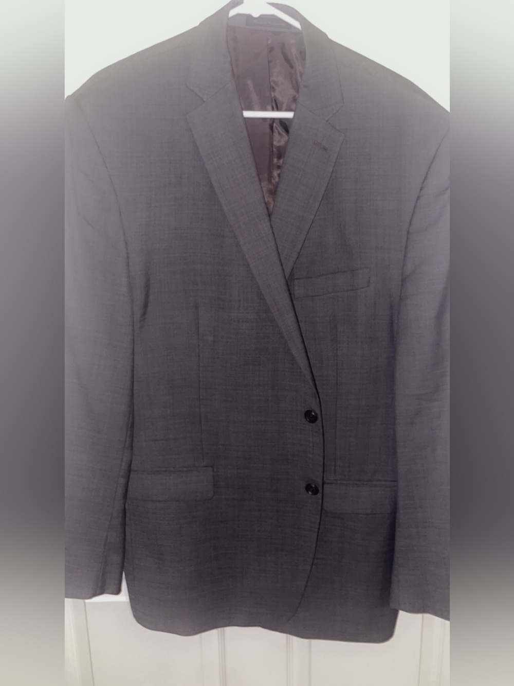 Ralph Lauren Charcoal Gray Two-Button Suit Jacket